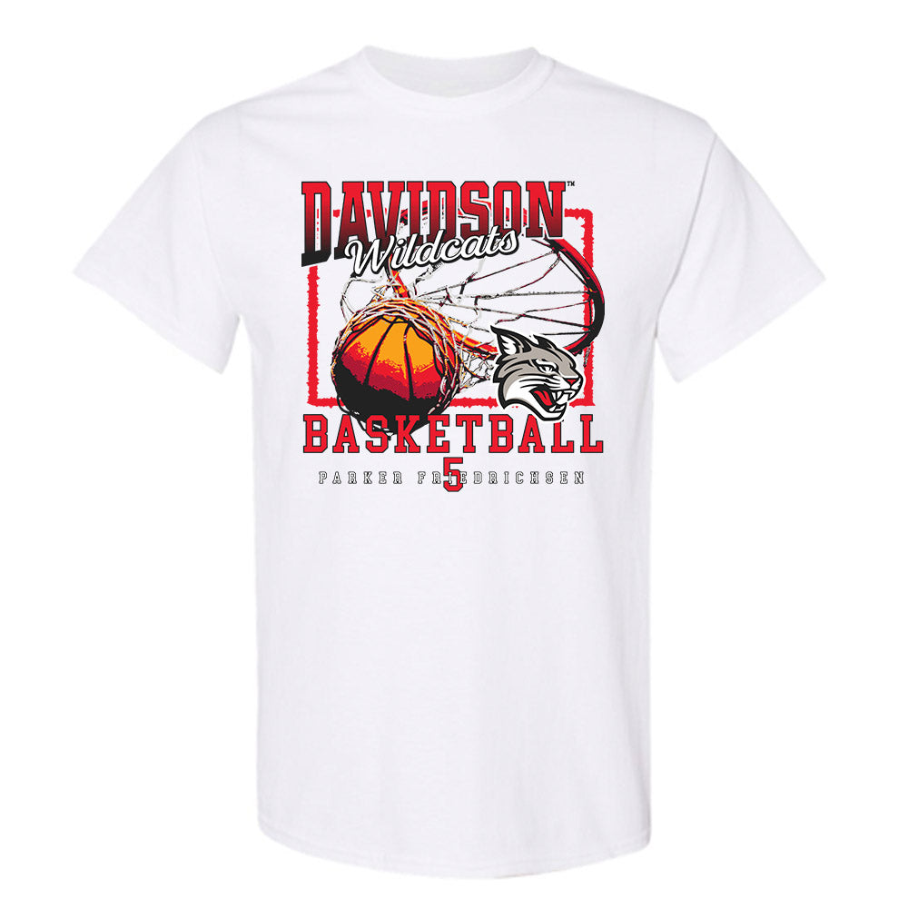 Davidson - NCAA Men's Basketball : Parker Friedrichsen - Classic Fashion Shersey T-Shirt-0