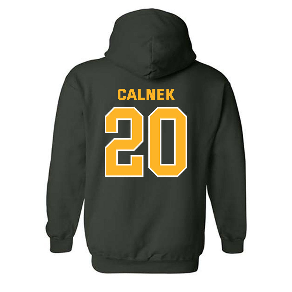 Baylor - NCAA Women's Soccer : Nyela Calnek - Classic Fashion Shersey Hooded Sweatshirt-1