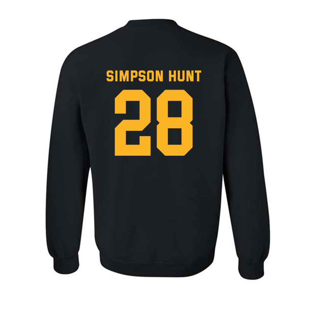 Baylor - NCAA Football : Calvin Simpson Hunt - Classic Shersey Crewneck Sweatshirt-1
