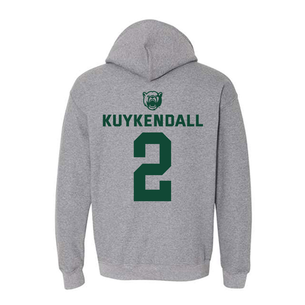 Baylor - NCAA Men's Basketball : Will Kuykendall - Classic Shersey Hooded Sweatshirt-1