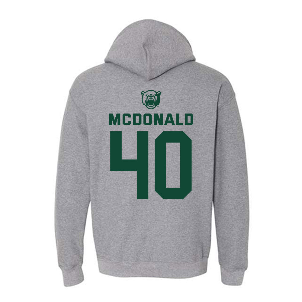 Baylor - NCAA Acrobatics & Tumbling : Leavy McDonald - Classic Shersey Hooded Sweatshirt-1