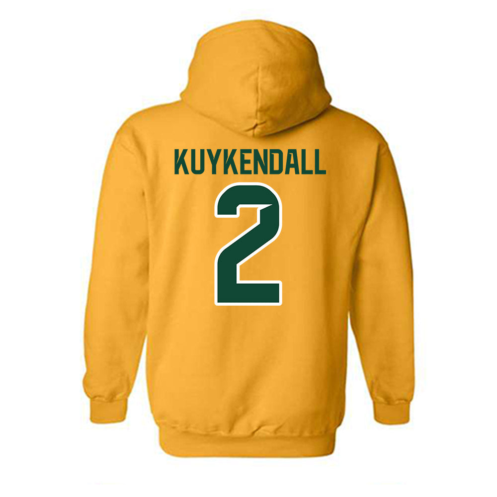 Baylor - NCAA Men's Basketball : Will Kuykendall - Classic Shersey Hooded Sweatshirt-1