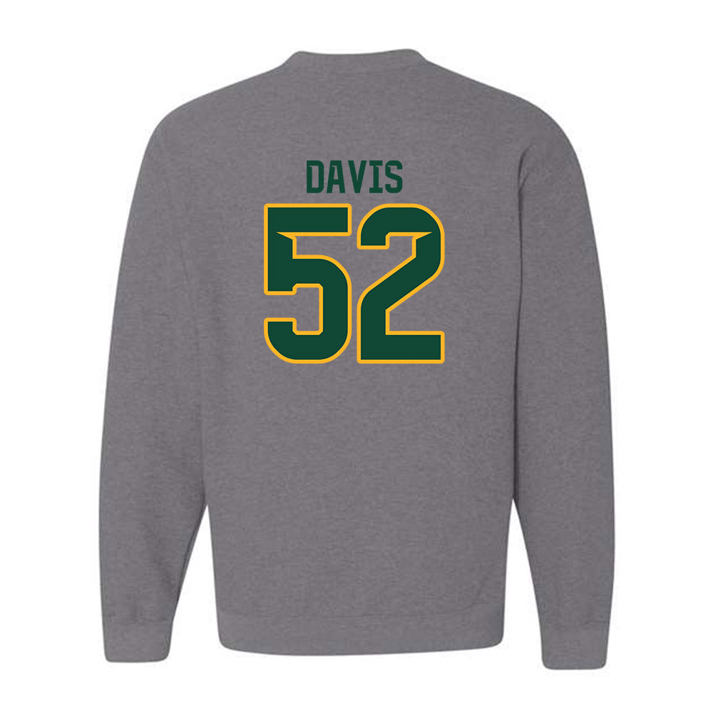 Baylor - NCAA Football : Ryan Davis - Classic Fashion Shersey Crewneck Sweatshirt-1