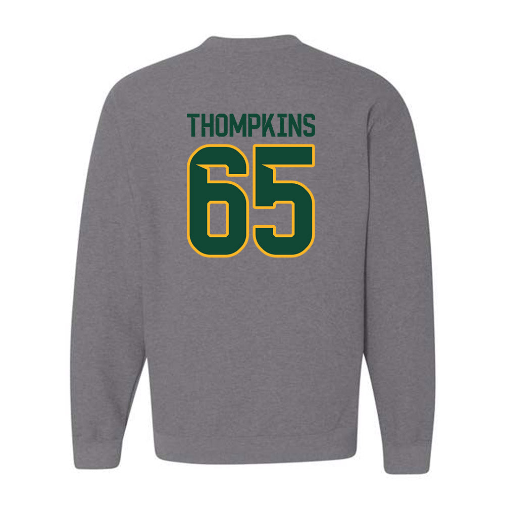 Baylor - NCAA Football : Sean Thompkins - Classic Fashion Shersey Crewneck Sweatshirt-1