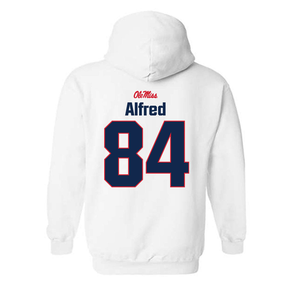 Ole Miss - NCAA Football : Dillon Alfred - Classic Shersey Hooded Sweatshirt-1