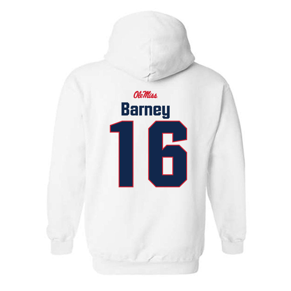 Ole Miss - NCAA Football : Dorian Barney - Classic Shersey Hooded Sweatshirt-1
