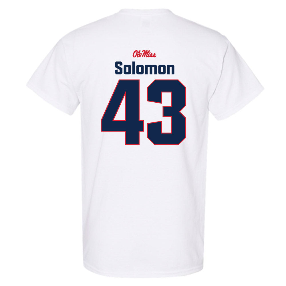 Ole Miss - NCAA Football : Isreal Solomon - Classic Shersey T-Shirt-1
