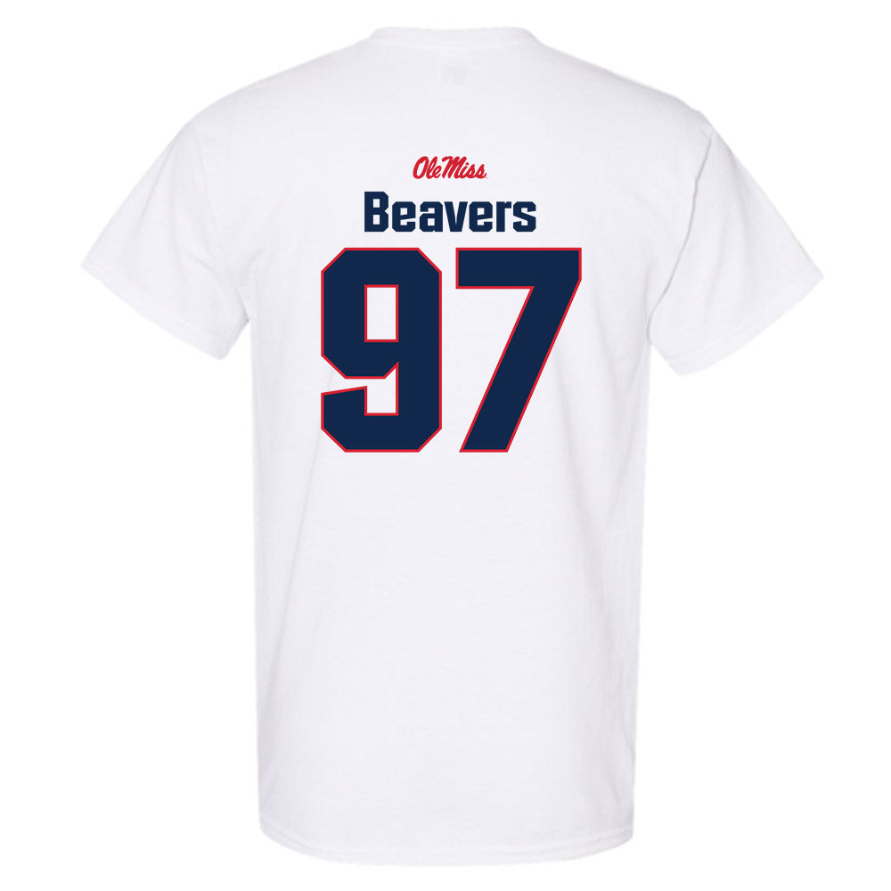 Ole Miss - NCAA Football : Kamron Beavers - Classic Shersey T-Shirt-1