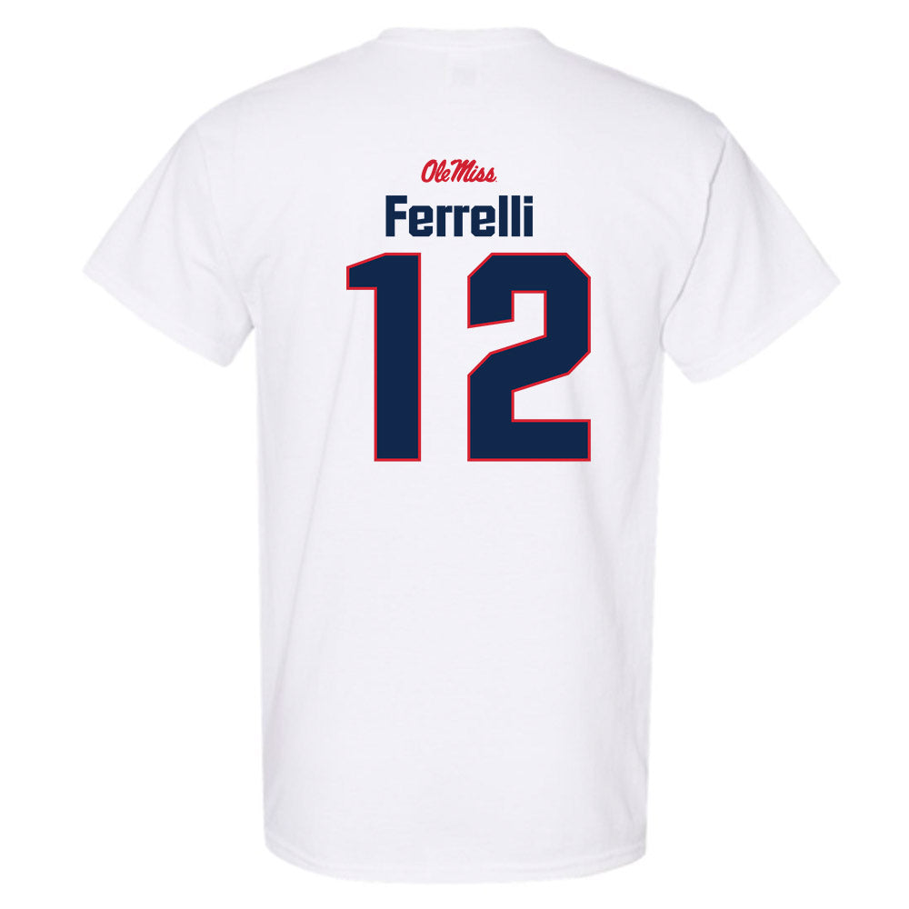 Ole Miss - NCAA Football : Luke Ferrelli - Classic Shersey T-Shirt-1