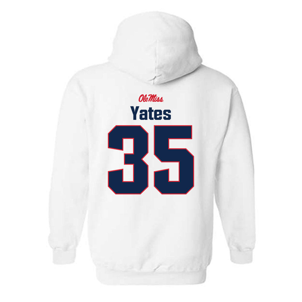 Ole Miss - NCAA Football : Damarius Yates - Classic Shersey Hooded Sweatshirt-1