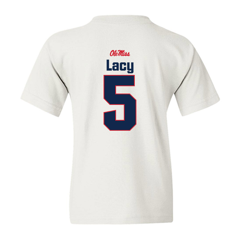 Ole Miss - NCAA Football : Kewan Lacy - Classic Shersey Youth T-Shirt-1