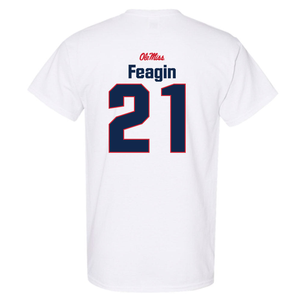 Ole Miss - NCAA Football : Tavoy Feagin - Classic Shersey T-Shirt-1
