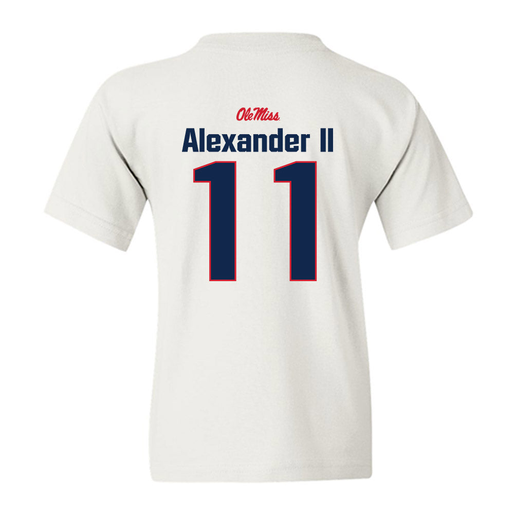 Ole Miss - NCAA Football : Hilton Deuce Alexander II - Classic Shersey Youth T-Shirt-1