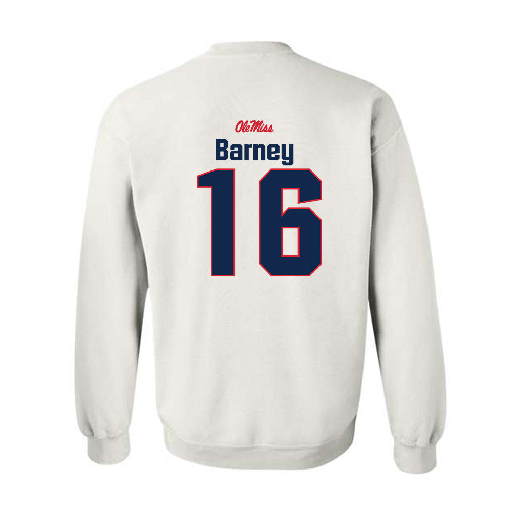 Ole Miss - NCAA Football : Dorian Barney - Classic Shersey Crewneck Sweatshirt-1