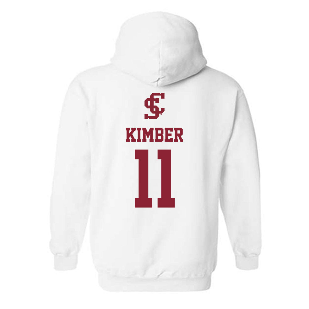 SCU - NCAA Women's Soccer : Jalana Kimber - Sports Shersey Hooded Sweatshirt-1