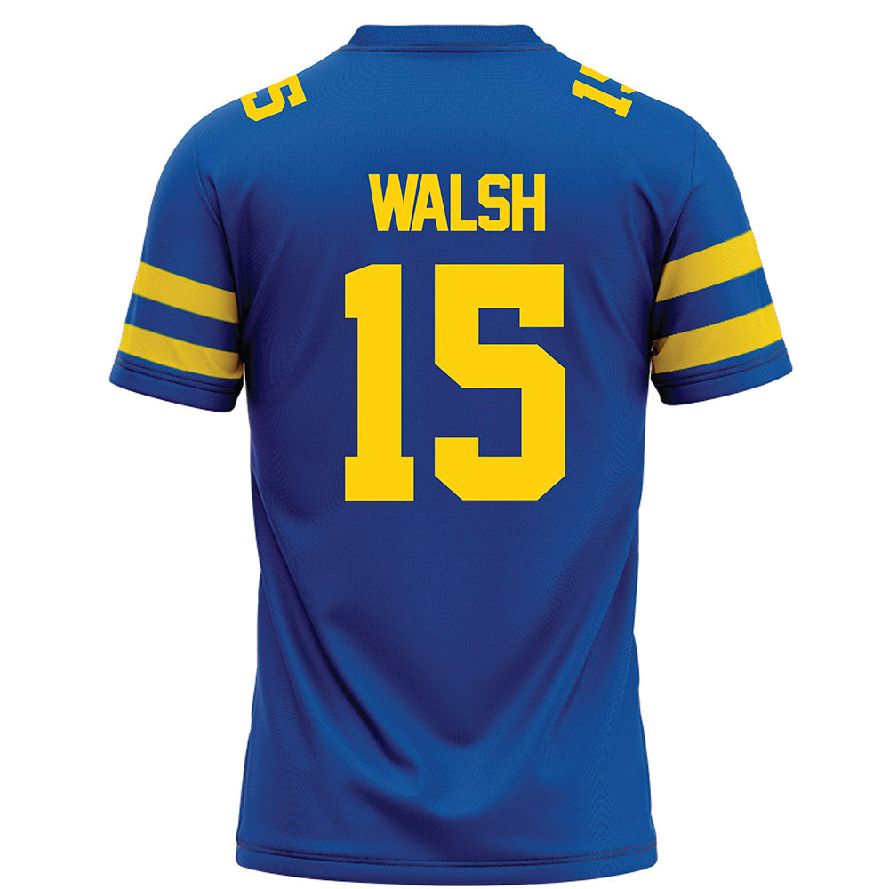 Delaware - NCAA Football : Rowen Walsh - Blue Football Jersey-1