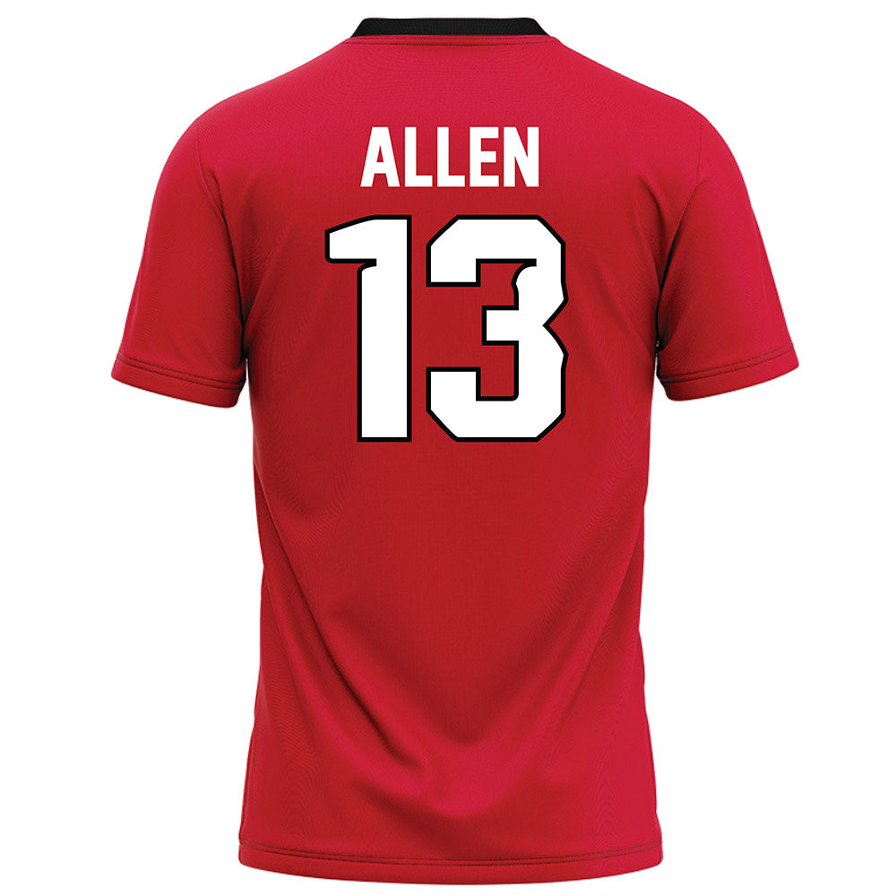 UNLV - NCAA Football : Jaylen Allen - Red Football Jersey-1