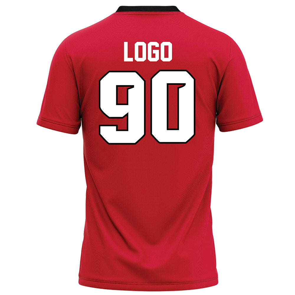 UNLV - NCAA Football : Eliah Logo - Red Football Jersey-1