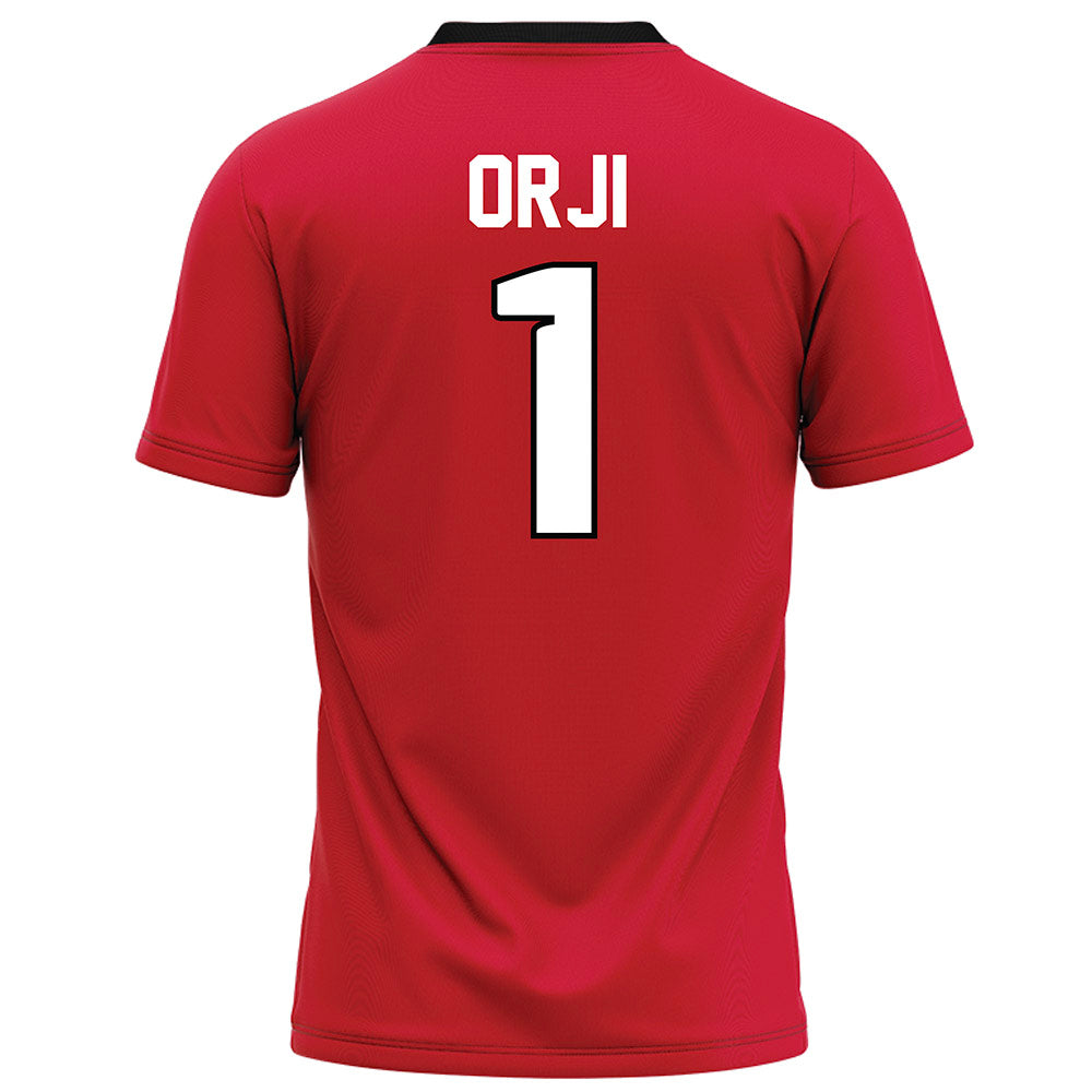 UNLV - NCAA Football : Alex Orji - Red Football Jersey-1