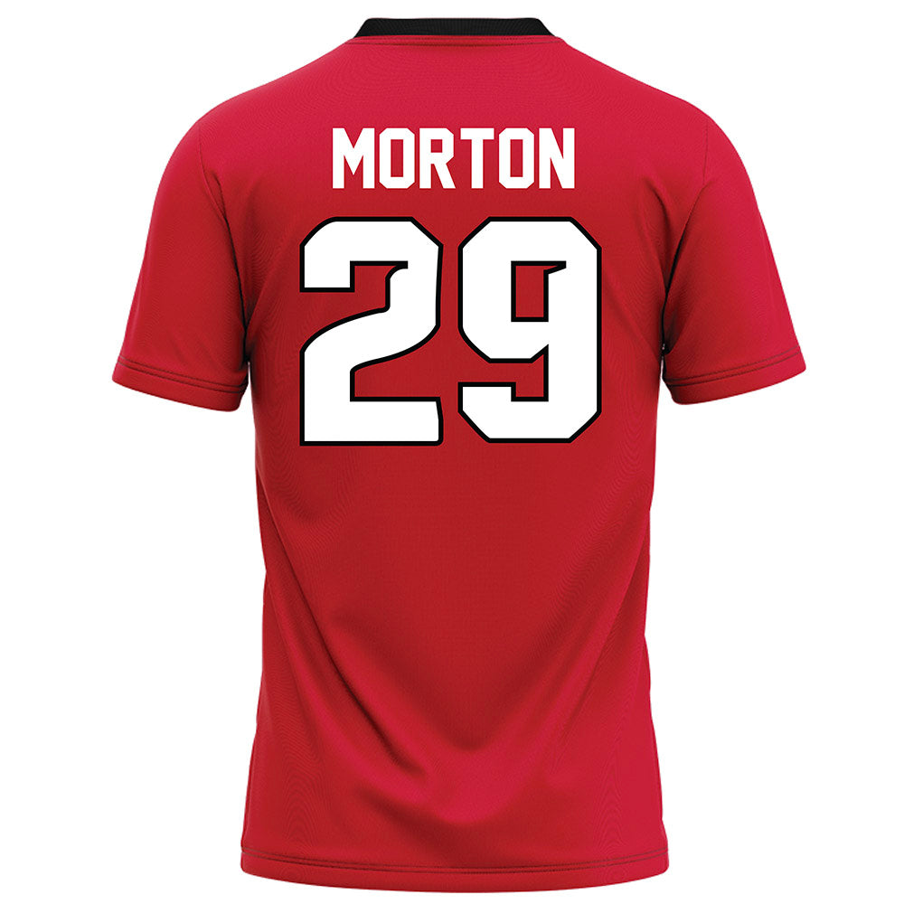 UNLV - NCAA Football : AJ Morton - Red Football Jersey-1