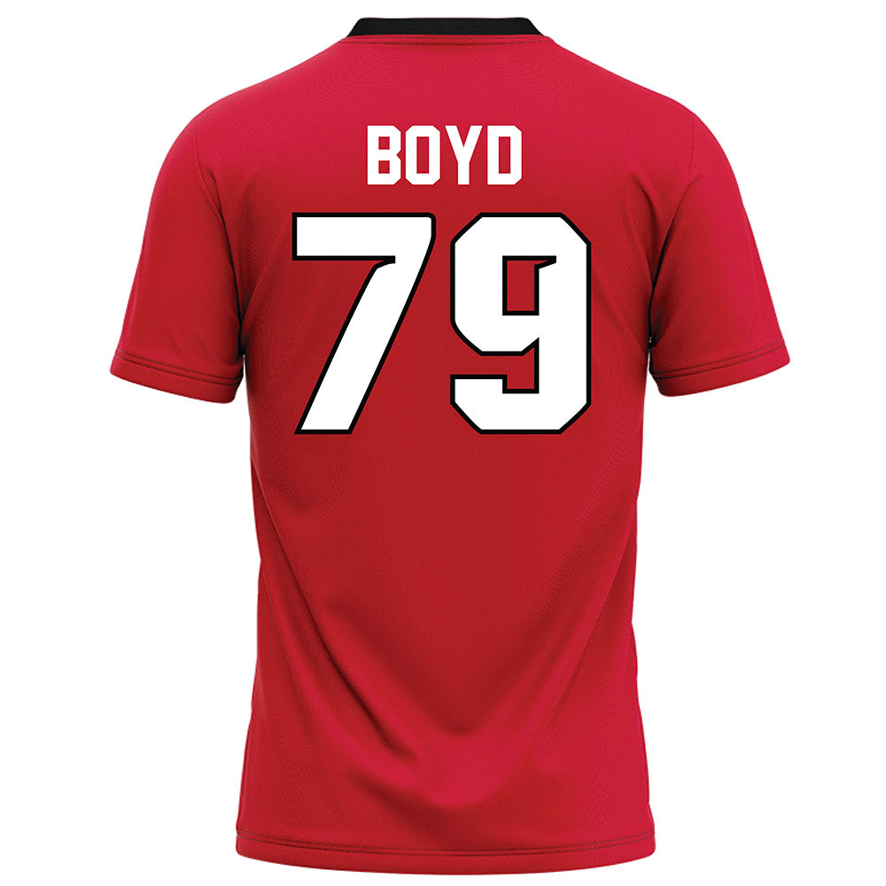 UNLV - NCAA Football : Austin Boyd - Red Football Jersey-1