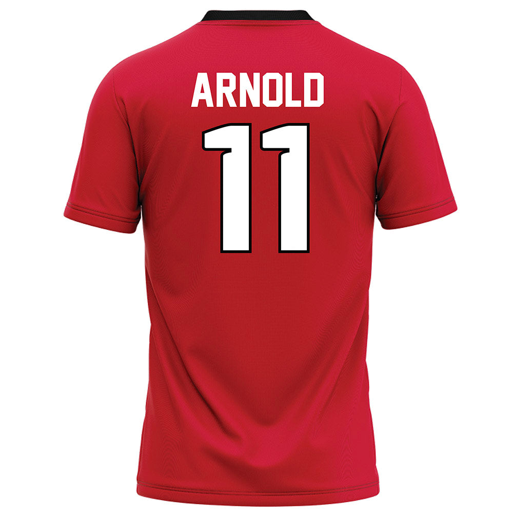 UNLV - NCAA Football : Jackson Arnold - Red Football Jersey-1