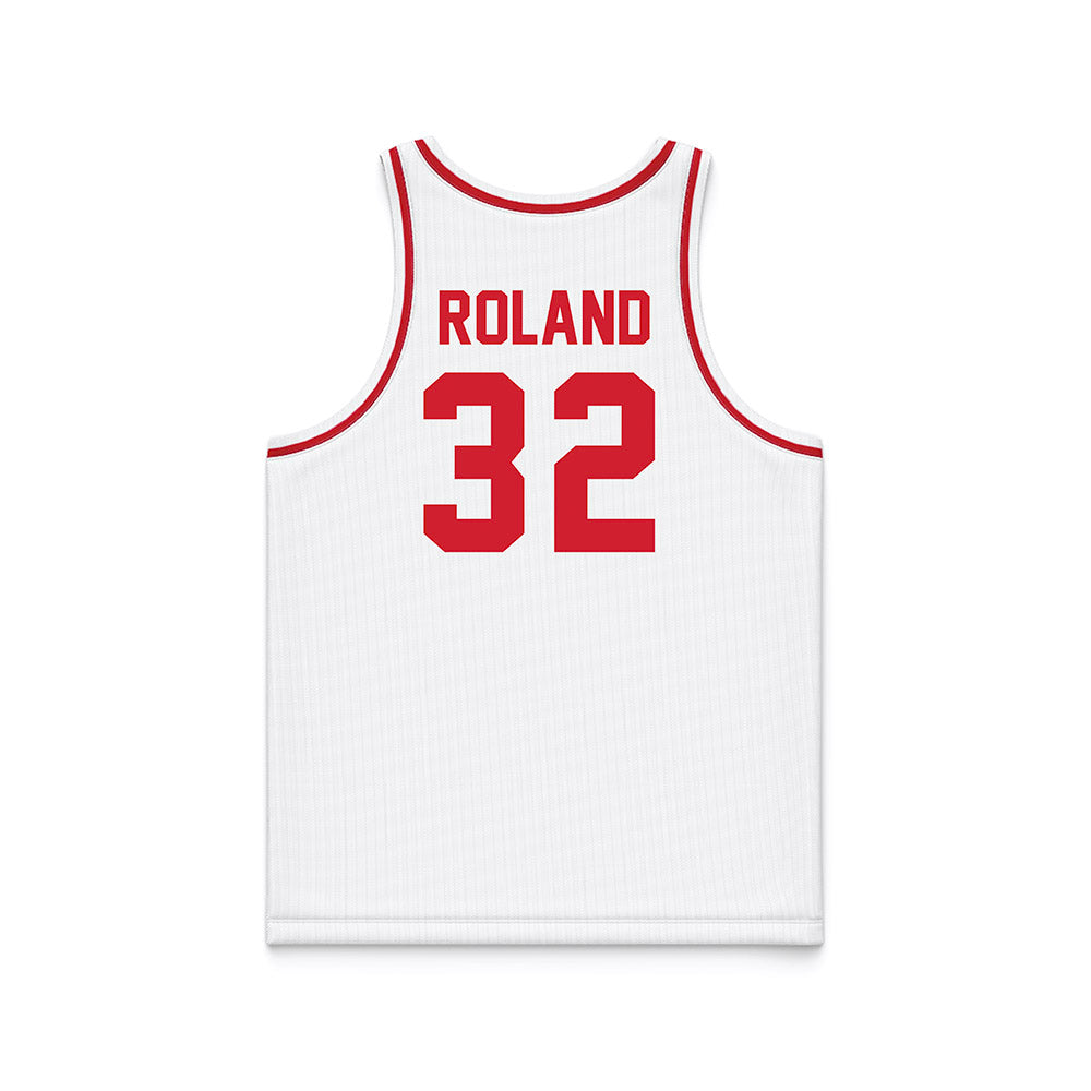 UNLV - NCAA Women's Basketball : Meadow Roland - White Basketball Jersey-1