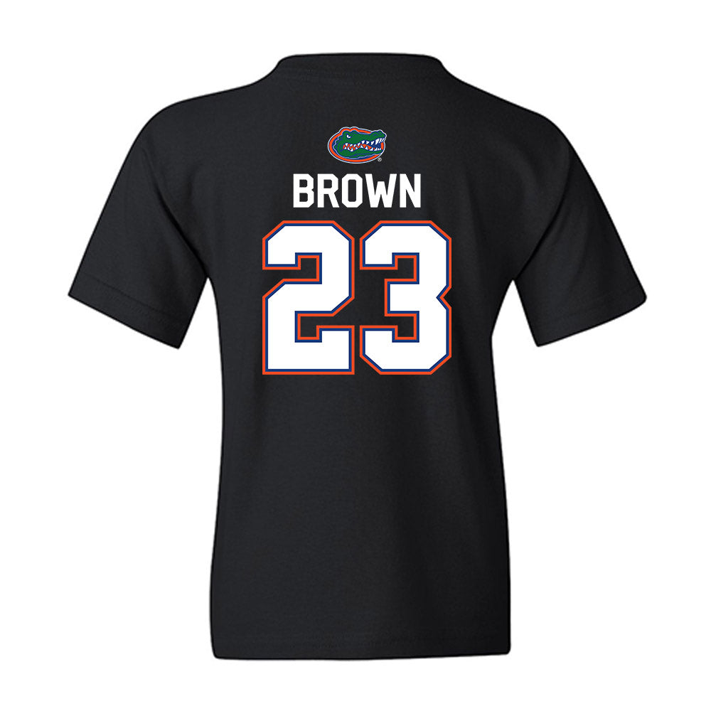 Florida - NCAA Men's Basketball : AJ Brown - Sports Shersey Youth T-Shirt-1
