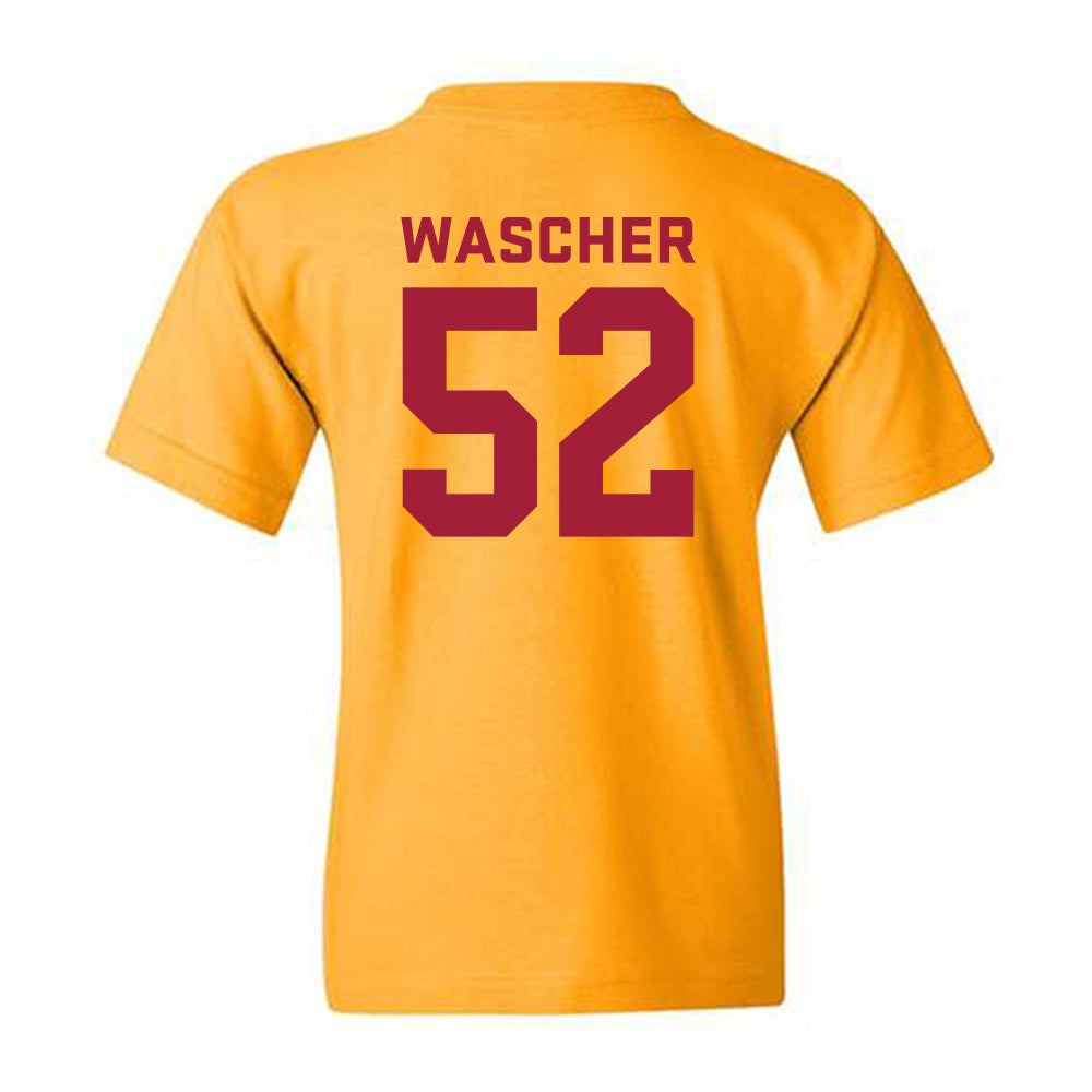 USC - NCAA Football : Willi Wascher - Classic Shersey Youth T-Shirt-1