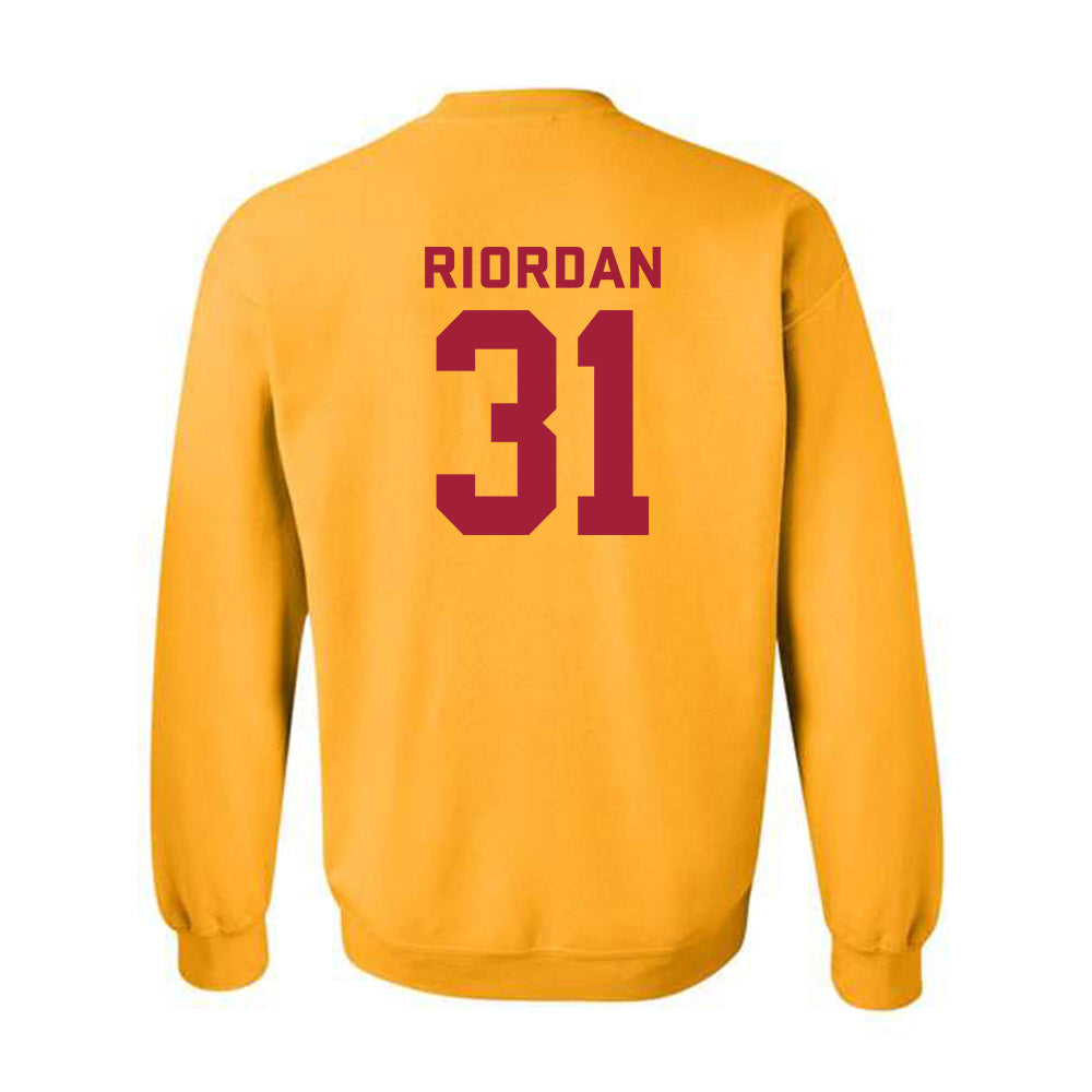 USC - NCAA Football : Madden Riordan - Classic Shersey Crewneck Sweatshirt-1