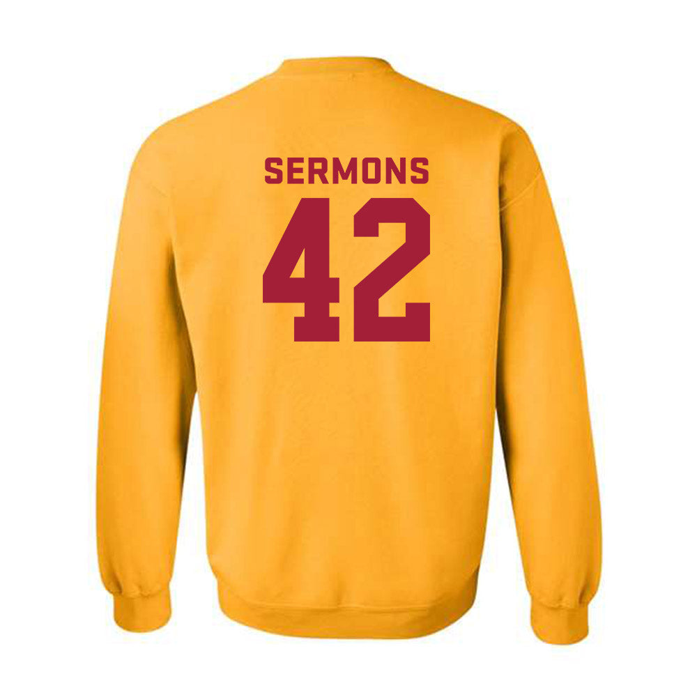 USC - NCAA Football : RJ Sermons - Classic Shersey Crewneck Sweatshirt-1