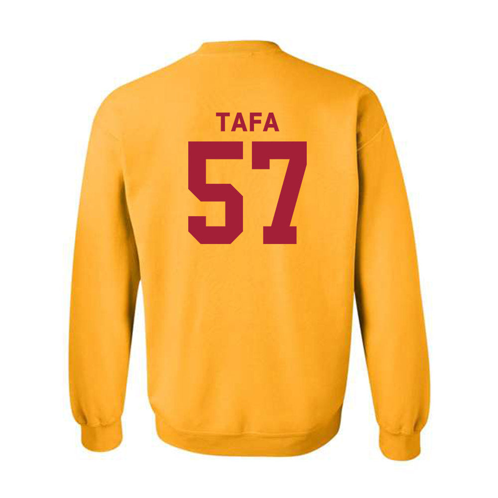 USC - NCAA Football : Esun Tafa - Classic Shersey Crewneck Sweatshirt-1