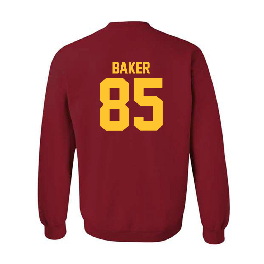 USC - NCAA Football : Tron Baker - Classic Shersey Crewneck Sweatshirt-1
