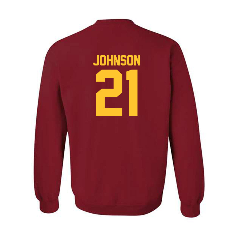 USC - NCAA Football : Chasen Johnson - Classic Shersey Crewneck Sweatshirt-1