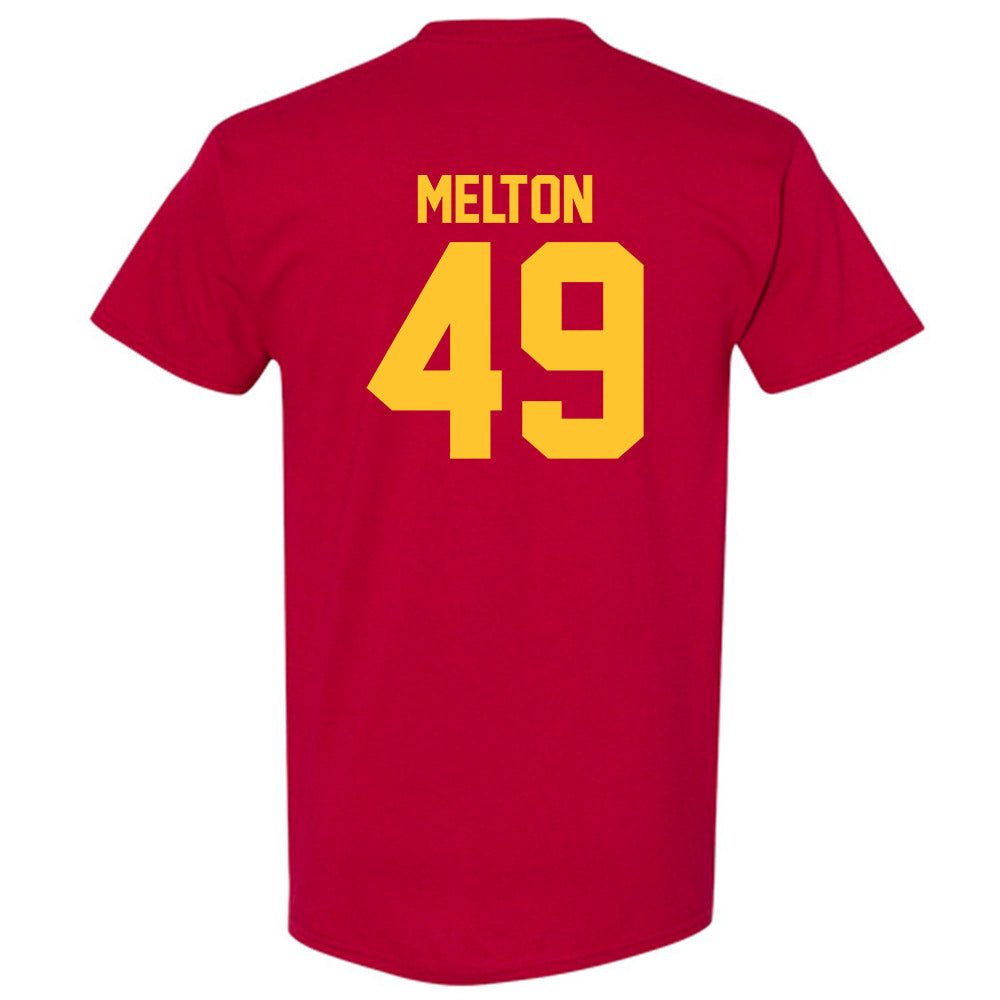 USC - NCAA Football : Fisher Melton - Classic Shersey T-Shirt-1