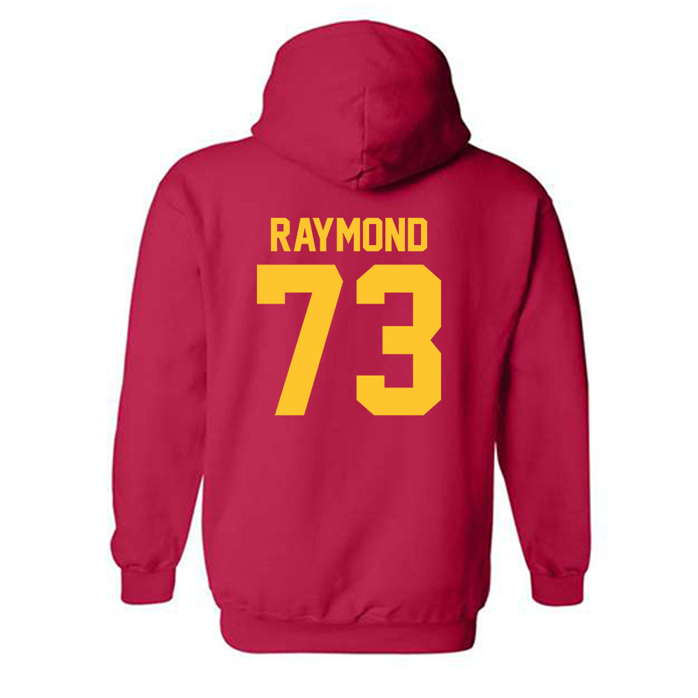 USC - NCAA Football : Tobias Raymond - Classic Shersey Hooded Sweatshirt-1