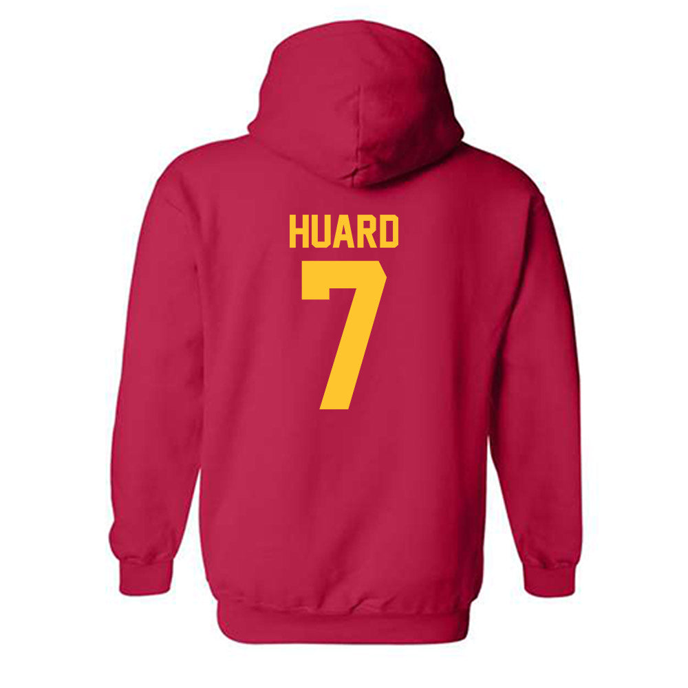 USC - NCAA Football : Sam Huard - Classic Shersey Hooded Sweatshirt-1