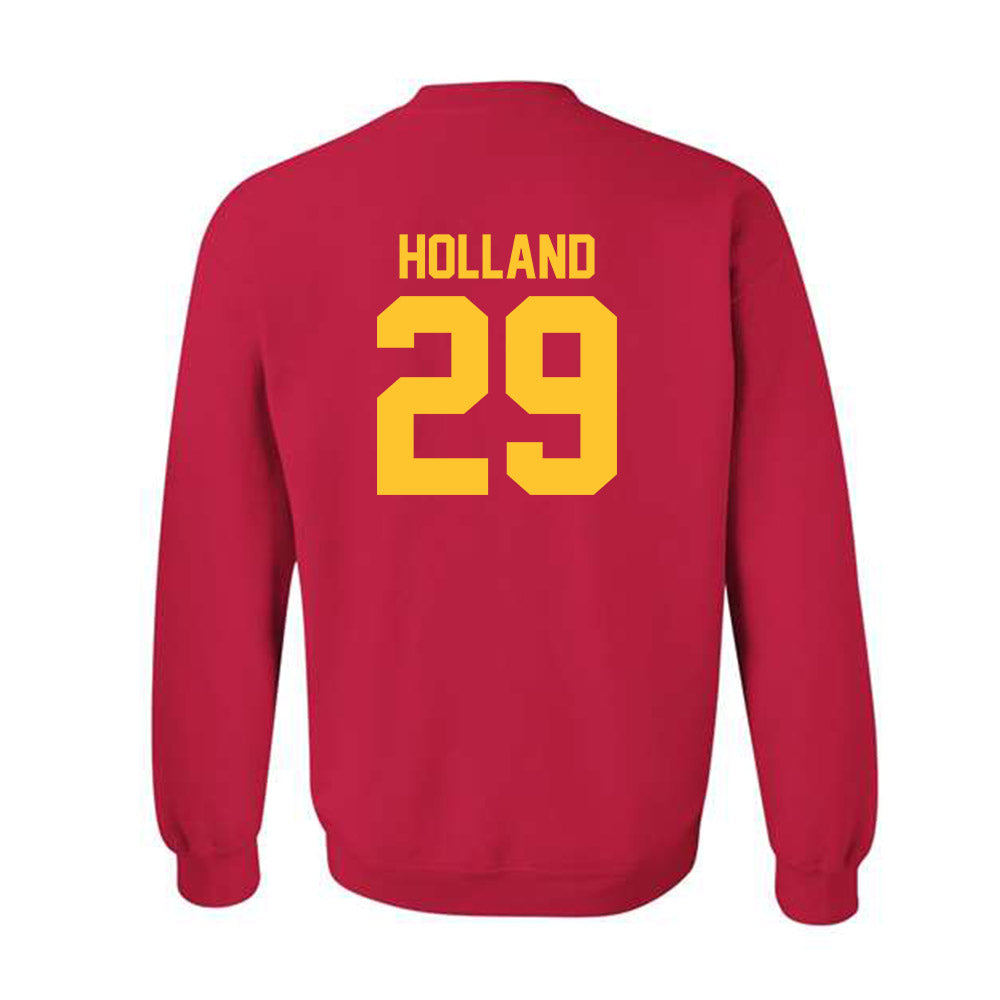 USC - NCAA Football : Josh Holland - Classic Shersey Crewneck Sweatshirt-1