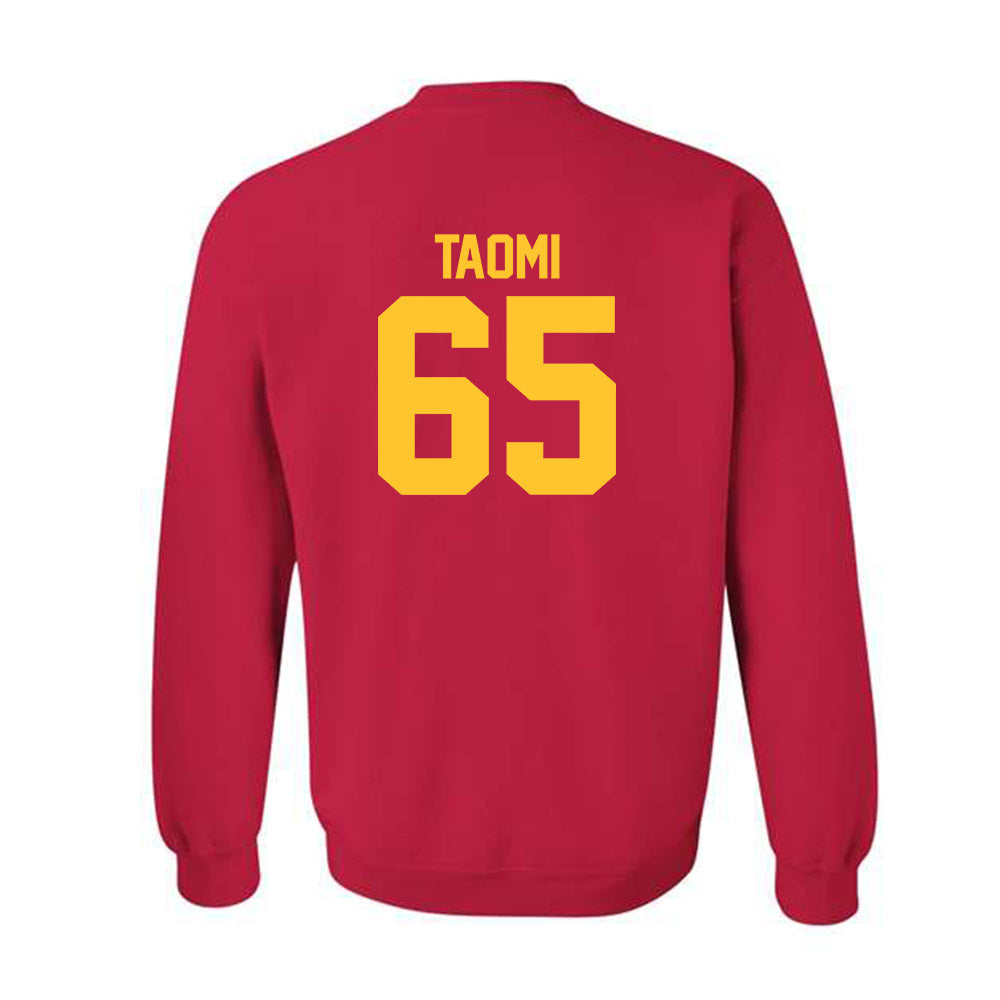 USC - NCAA Football : Erwin Taomi - Classic Shersey Crewneck Sweatshirt-1