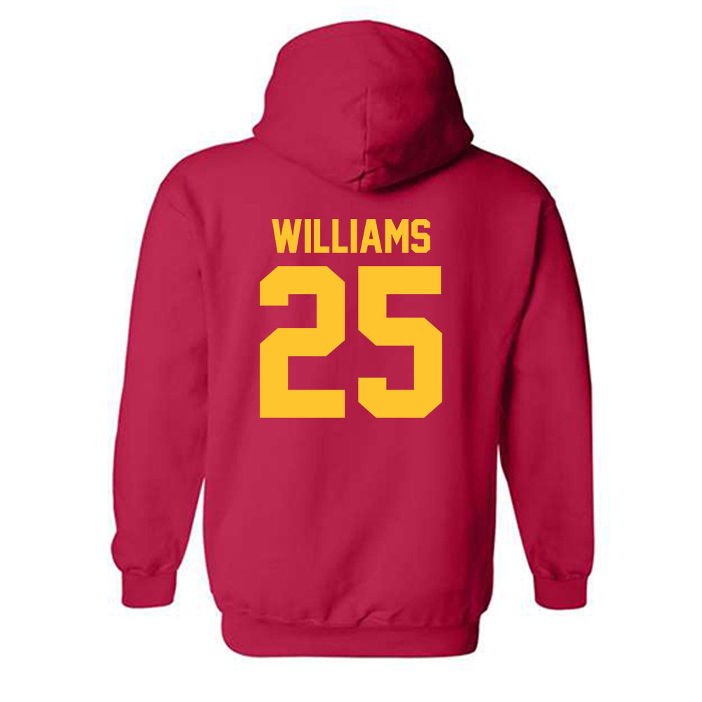USC - NCAA Football : Marcelles Williams - Classic Shersey Hooded Sweatshirt-1