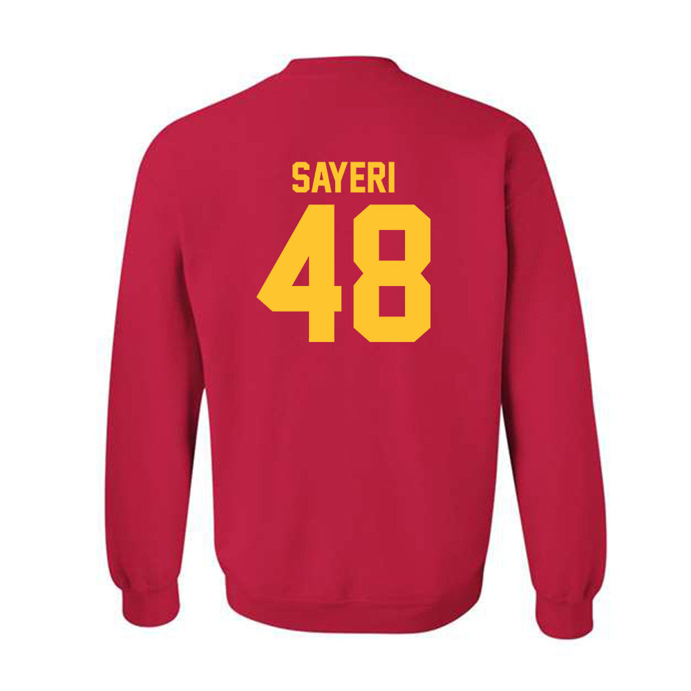 USC - NCAA Football : Ryon Sayeri - Classic Shersey Crewneck Sweatshirt-1
