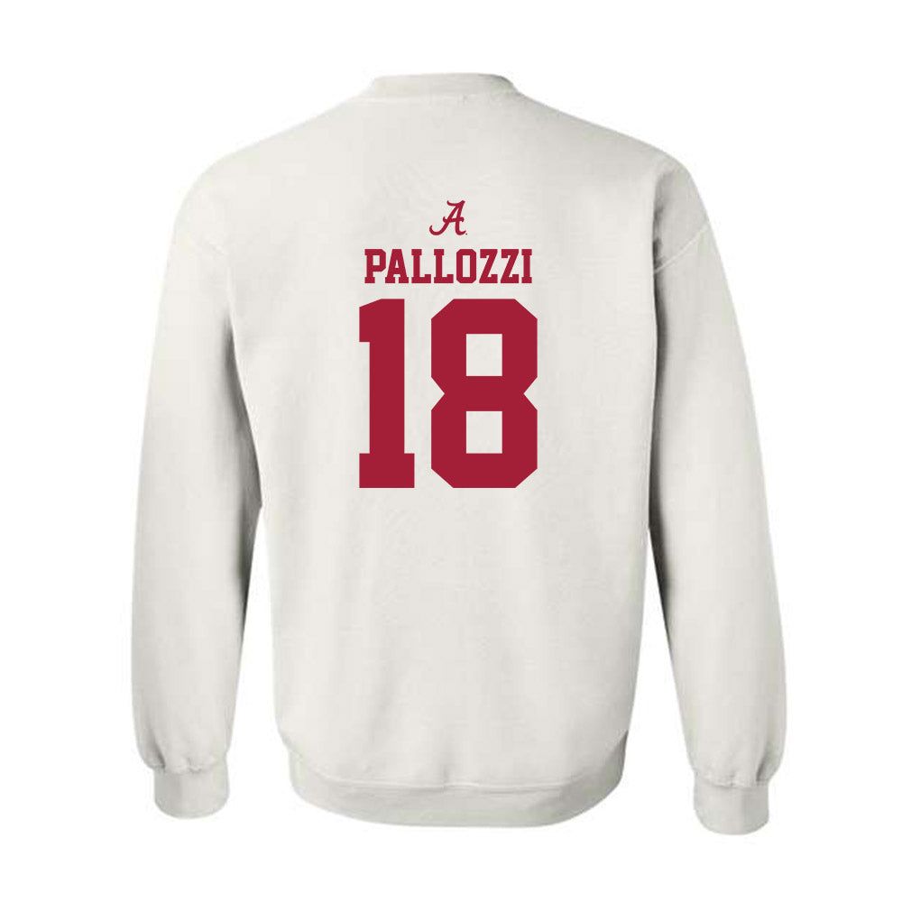 Alabama - NCAA Softball : Kaitlyn Pallozzi - Sports Shersey Crewneck Sweatshirt-1
