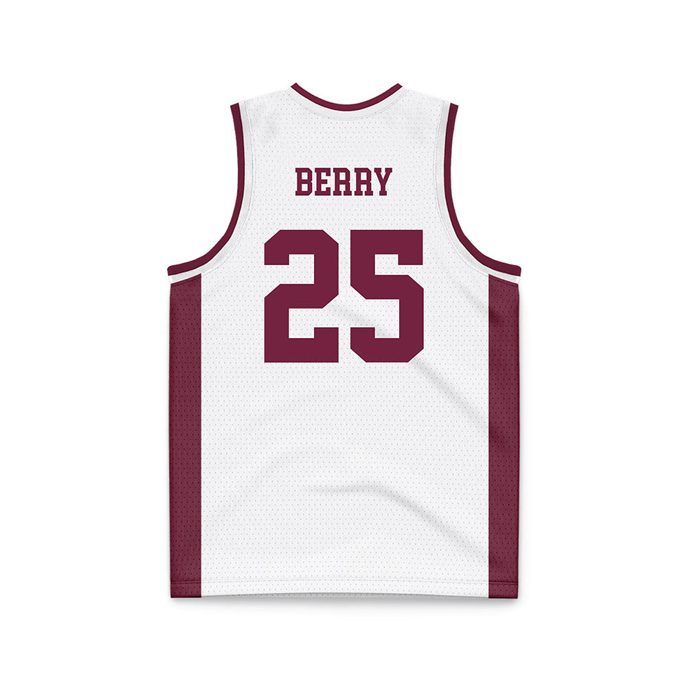 Fordham - NCAA Women's Basketball : Kaila Berry - White Basketball Jersey-1
