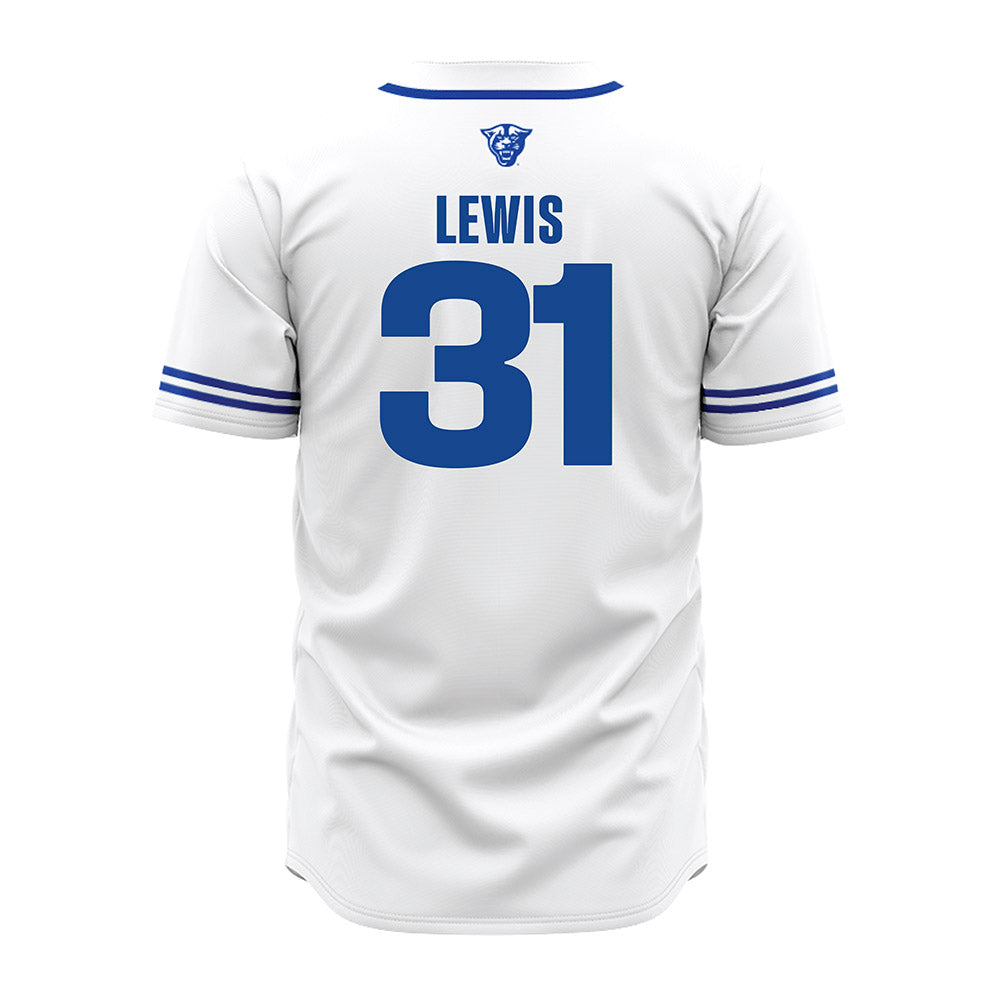 Georgia State - NCAA Baseball : Cooper Lewis - White Jersey-1
