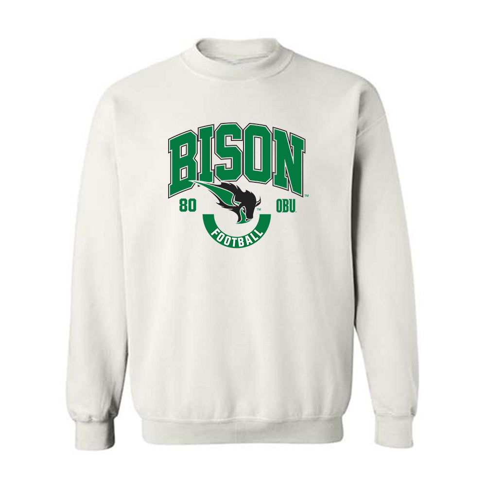 OKBU - NCAA Football : TJ Smith - Classic Fashion Shersey Crewneck Sweatshirt-0