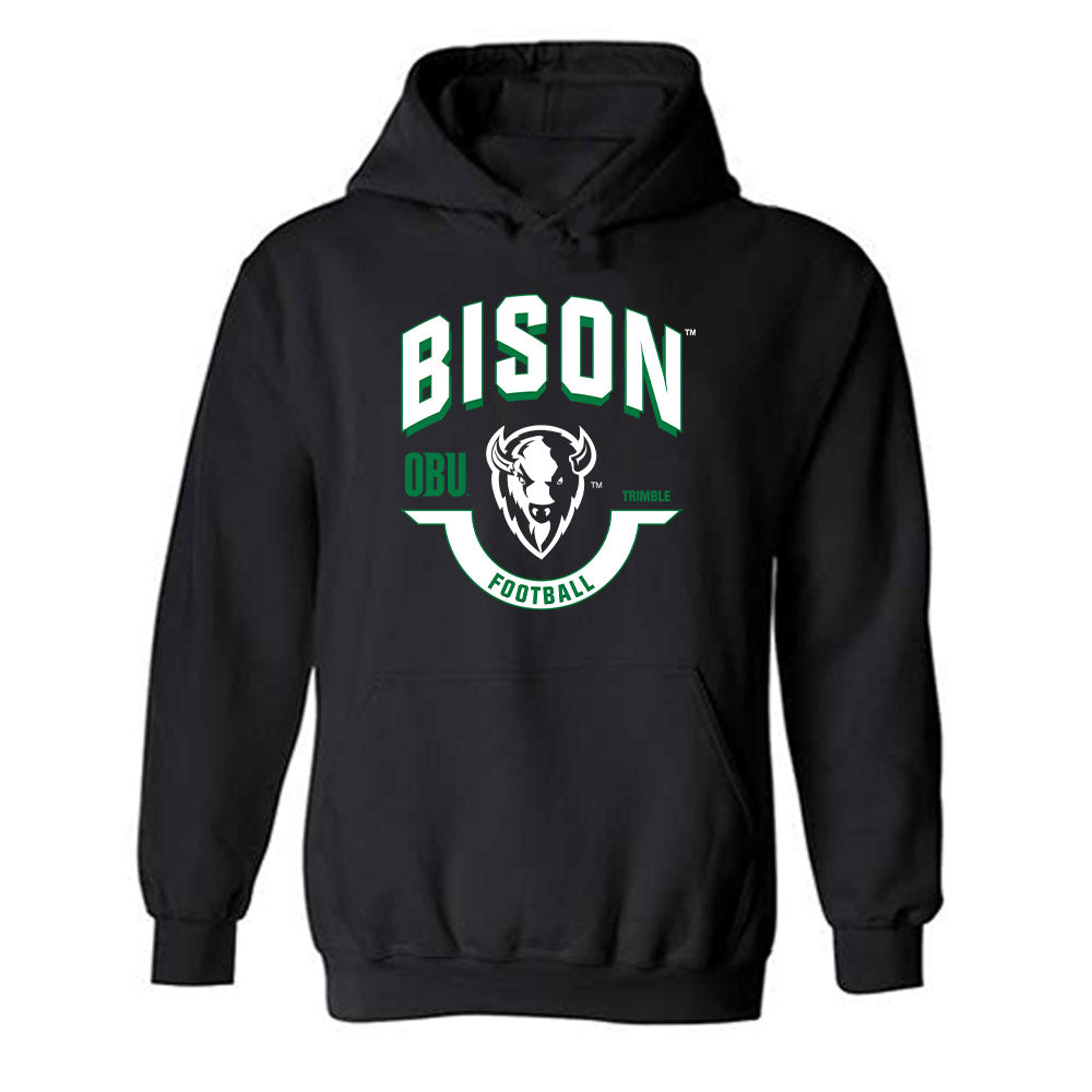 OKBU - NCAA Football : Jacob Trimble - Classic Fashion Shersey Hooded Sweatshirt-0