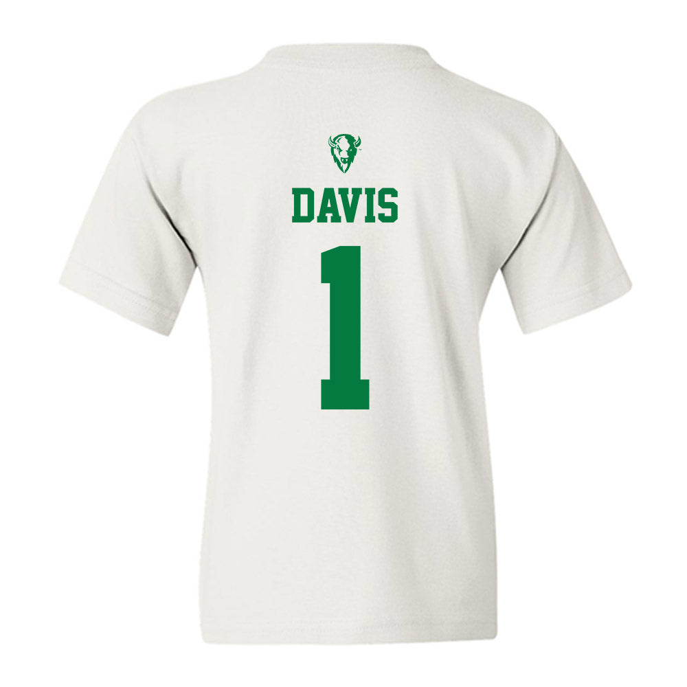 OKBU - NCAA Football : Xavier Davis - Classic Shersey Youth T-Shirt-1