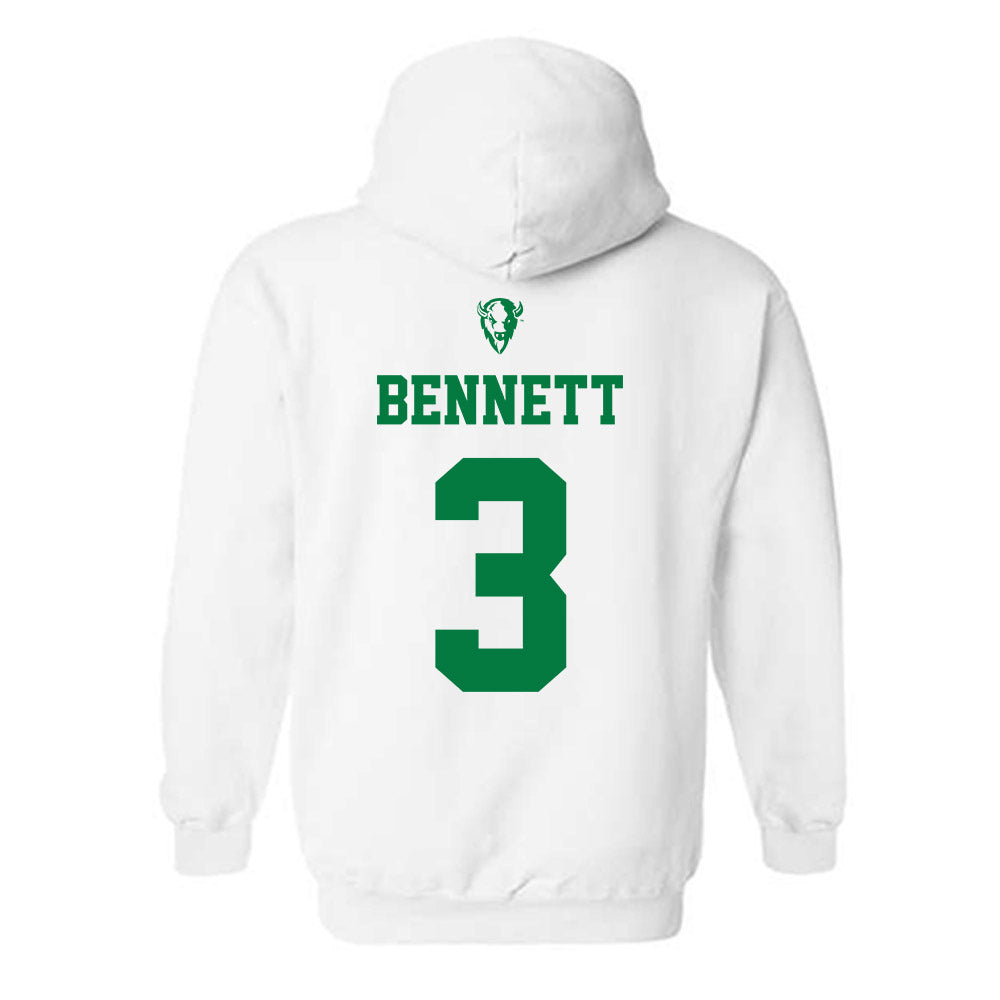 OKBU - NCAA Football : Mason Bennett - Classic Shersey Hooded Sweatshirt-1