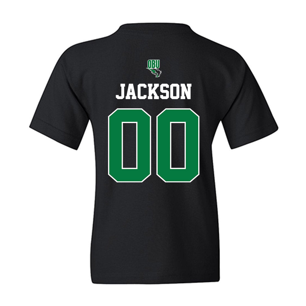 OKBU - NCAA Football : John Jackson - Classic Shersey Youth T-Shirt-1