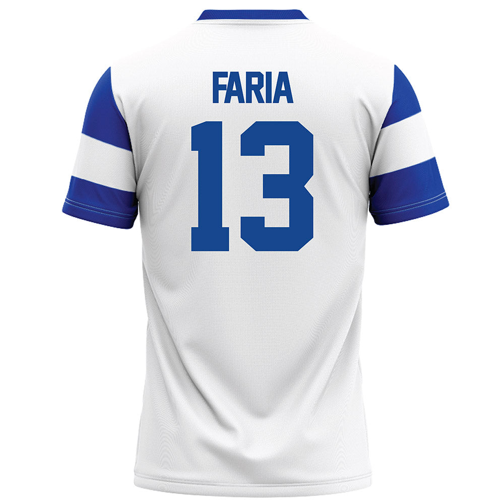 Georgia State - NCAA Football : Donovan Faria - White Football Jersey-1
